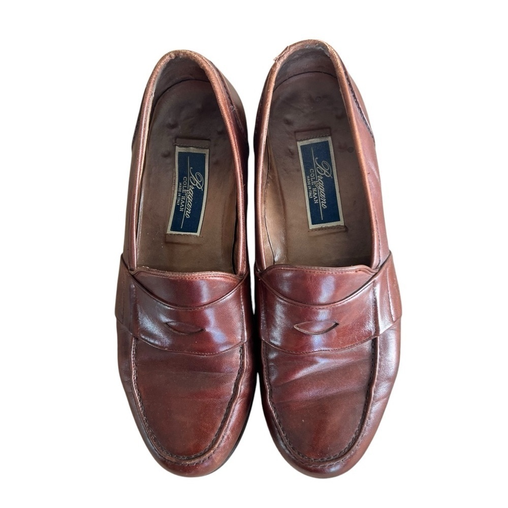 Cole Haan Bragano Loafers Brown Leather Dress Shoes Menswear Slip On